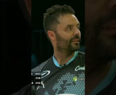 CLOSE Match Between Belmonte and Simonsen at Day 1 of the 2023 PBA USA vs. The World Finals #shorts