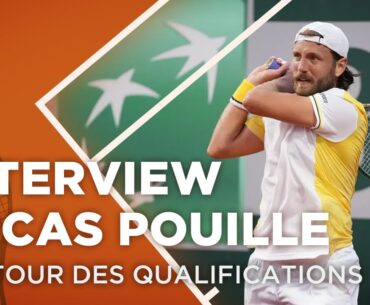 Lucas Pouille qualifié à l'énergie pour le deuxième tour des qualifications I Roland-Garros 2023
