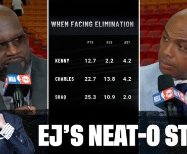 The Inside Guys Compare Career Stats When Facing Elimination 🤣 | EJ’s Neat-O Stat