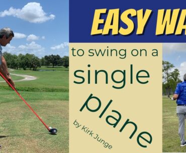 Easy way to swing on a single plane