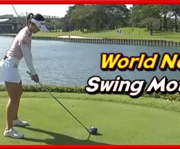 LPGA No.1" Lydia Ko" Smooth Swing & Beautiful Slow Motions Iron & Driver