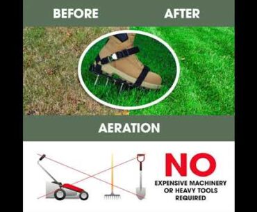 EarthGears Lawn Aeration Shoes