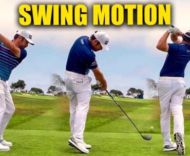 Viktor Hovland The Powerful Iron And Driver Swing Of The Pga Masters With Slow Motion Shots
