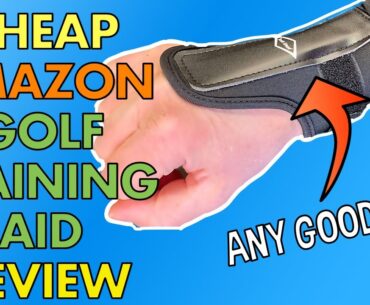Scott Edward Golf Wrist Brace Training Aid Review (cheap on Amazon!)