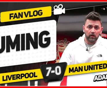 CATASTROPHIC UNITED! Liverpool 7-0 Manchester United | Adam Fan Vlog