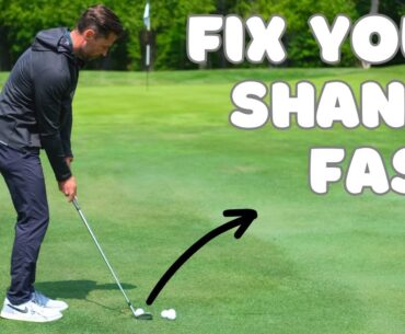 How to STOP SHANKING Wedges when Chipping or Pitching FAST!