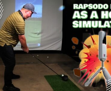 Can the RAPSODO MLM2 Pro Be Used As a Home Simulator?