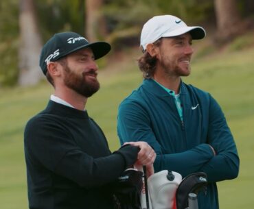 Tommy Fleetwood vs. Scottie Scheffler #Fargiveness Challenge 🤯 | TaylorMade Golf Europe