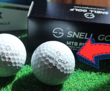 NEW SNELL MTB PRIME & PRIME X GOLF BALLS REVIEW