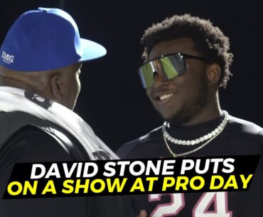 IMG Academy 2024 DT David Stone SHINES at Pro Day! ⭐ Impresses Former NFL D-Lineman
