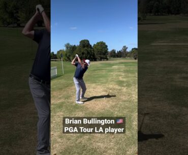 Brian Bullington 🇺🇸 PGA Tour LA Player #shorts #golfswing