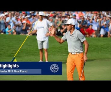 Every Shot from Rickie Fowler's Final Round | PGA Championship 2017