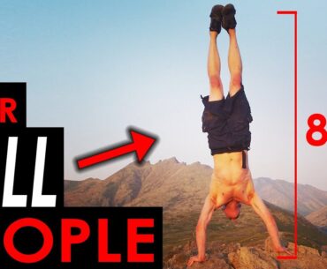 6+ ft. I hacked bodyweight training for Tall People (secret weapons that work for everyone)