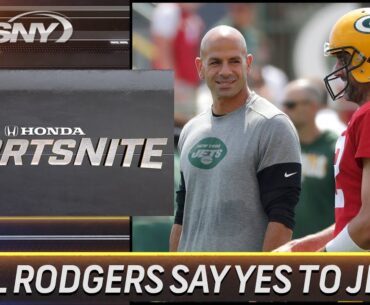 If Aaron Rodgers turns down Jets, is Kirk Cousins the fallback option? | SportsNite | SNY