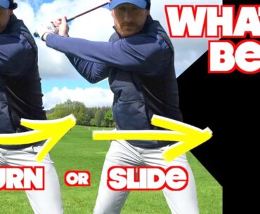 Golf - Turn or Slide? What's Best?