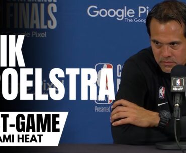 Erik Spoelstra Reacts to Miami Heat Taking a 2-0 Lead vs. Boston & Jayson Tatum "One of the Best"
