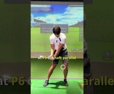 Transition in the Downswing #shorts #golf #shortvideo