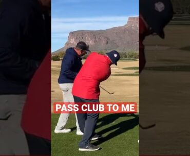 PASS The Club To Me For A Stable Golf Swing Release
