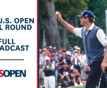 1998 U.S. Open (Final Round): Lee Janzen Wins Narrowly at Olympic Club | Full Broadcast