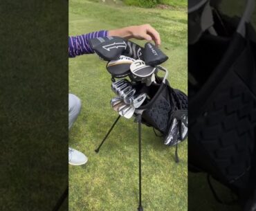 How to Properly Setup Your Clubs In Your Golf Bag! #shorts #golf