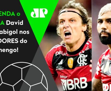 "Gente, a INFORMAÇÃO é de que o VESTIÁRIO do Flamengo está..." Há um RACHA David Luiz x Gabigol?