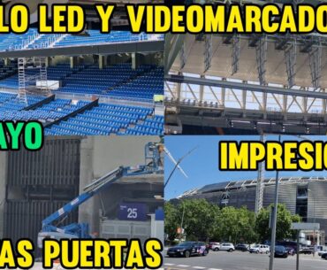 🤯 CADA VEZ SE PARECE MÁS A LOS RENDERS ⚠️ OBRAS del SANTIAGO BERNABEU (18 mayo 2023)