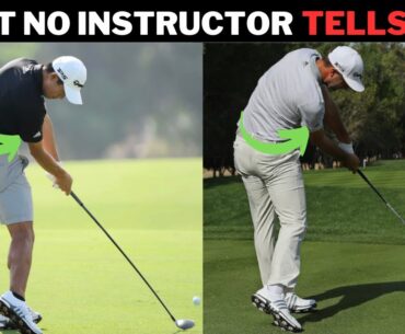 The Trick To Clearing The Hips In The Downswing