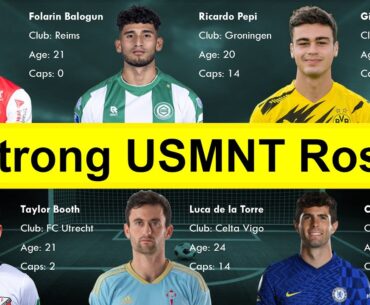Is this USMNT Roster favorites to win Nations League l FIXED VERSION