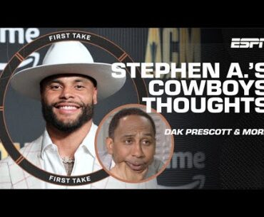 Stephen A. calls Dak Prescott the ‘MOST USELESS QUOTE’ in sports! 🤠 | First Take