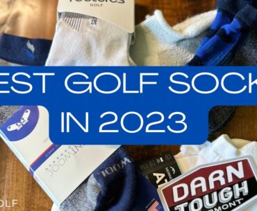 THESE ARE THE BEST GOLF (ATHLETIC) SOCKS YOU CAN BUY IN 2023- WE REVIEW THE TOP 5 AND PICK THE BEST