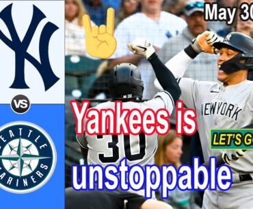 Mariners vs Yankees Full Highlights May 30, 2023 | MLB Highlights 2023