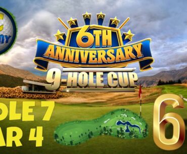 Master, QR Hole 7 - Par 4, EAGLE - 6th Anniversary 9-Hole cup, *Golf Clash Guide*