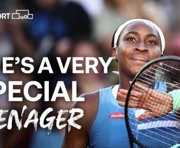 19-Year Old Coco Gauff on Playing Singles and Doubles | Eurosport Tennis