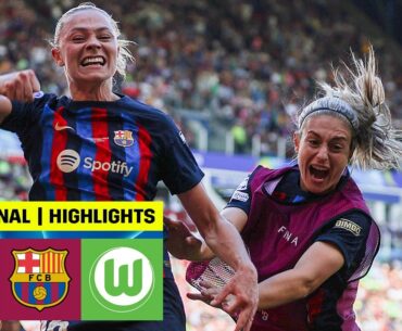 HIGHLIGHTS | Barcelona vs. Wolfsburg (UEFA Women’s Champions League Final 2023)