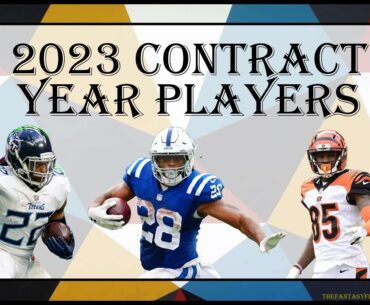 🏈 💰 Contract Year Players to Draft in 2023