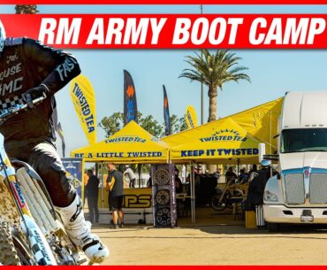 RM ARMY Boot Camp at Perris Raceway | Racer X Films