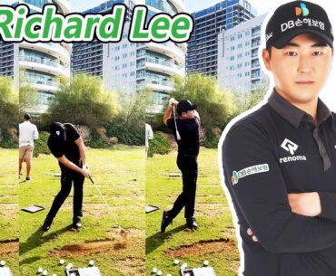 Richard Lee リチャード・リー カナダの男子ゴルフ スローモーションスイング!!!