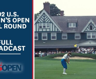 1992 U.S. Women's Open (Final Round): Patty Sheehan Shines on Sunday at Oakmont | Full Broadcast