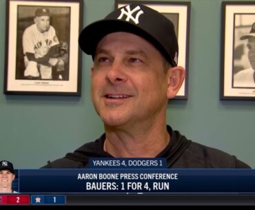 Aaron Boone breaks down winning road trip