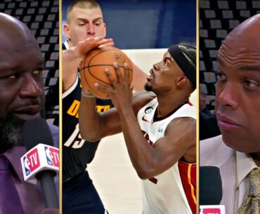 SHAQ & NBATV Crew REACT to Miami beating Denver in Game 2 | 2023 NBA Playoffs