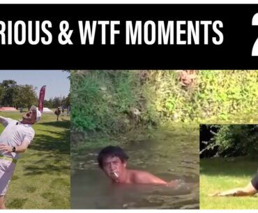 HILARIOUS AND "WTF" MOMENTS IN DISC GOLF COVERAGE - PART 20