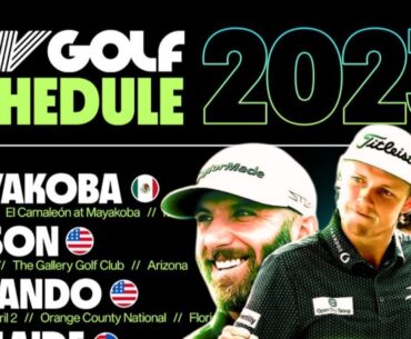 LIV Golf League Schedule 2023: Unveiling the Epic Journey of Golf's Global Showdown