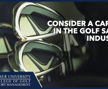 Golf Career -  Golf Sales Industry