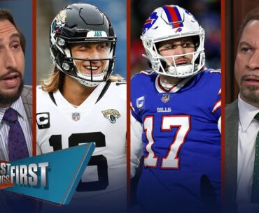 Jaguars have 8th best odds to win AFC, Nick likes JAX over Bills, Ravens | NFL | FIRST THINGS FIRST