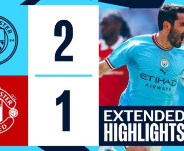 HIGHLIGHTS! | Man City 2-1 Man Utd | FA Cup Final 2023 | Gundogan (2) and Fernandes Goals
