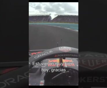 Esto dijo Checo Pérez al finalizar la carrera en Miami || "No fue nuestro fin de semana"