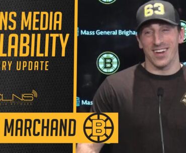 Brad Marchand INJURY UPDATE | Bruins Interview