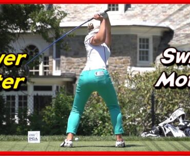 LPGA Top "Brooke Henderson" Crazy Over Swings & Slow Motions