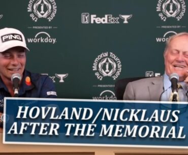 Viktor Hovland Wins The Memorial, Speaks With Jack Nicklaus