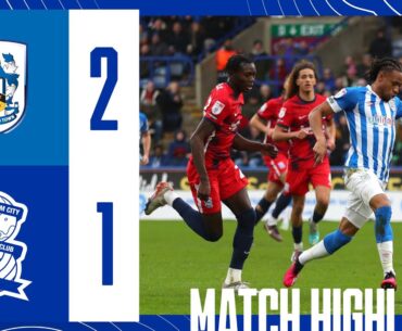 HIGHLIGHTS | Huddersfield Town 2-1 Blues